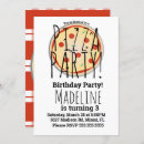 Search for foodie birthday invitations Pizza party