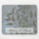 Search for flowers floral mouse mats Grey