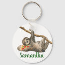 Search for funny pizza key rings Sloth