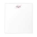 Search for fancy notepads Girly