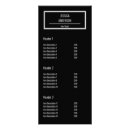Search for hair salon menu rack cards Minimalist