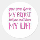 Search for breast cancer survivors stickers Fight