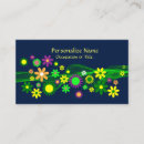 Search for 60s business cards Flowers