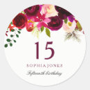 Search for 15th stickers Floral