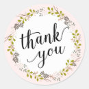 Search for cursive thank you stickers Modern