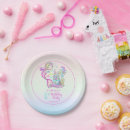 Search for mermaid paper plates Under the sea