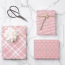 Search for pink holiday wrapping paper Rustic