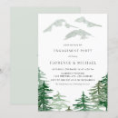 Search for winter engagement party invitations Watercolor