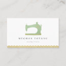 Search for sewing machine business cards Tailoring