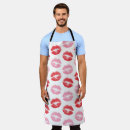 Search for lipstick aprons Red lips