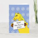 Search for funny horse christmas cards Pony