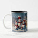 Search for christmas snowman mugs Vintage