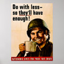 Search for rationing posters Ww2