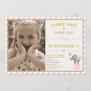Search for circus 2nd birthday invitations Elephant