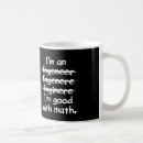 Search for funny math mugs Engineer