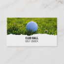 Search for golf business cards Training