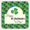 Search for happy st patrick stickers Green