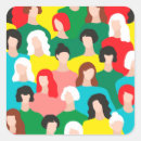 Search for female artist stickers Young