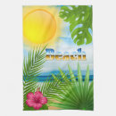 Search for tropical paradise tea towels Nature
