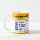 Search for boarding pass mugs Airport