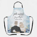 Search for just married aprons Groom