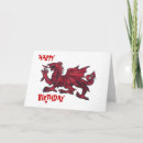 Search for dragon birthday cards Wales