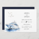 Search for unique beach wedding invitations Minimalist