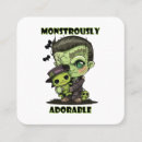 Search for horror business cards Zombie