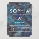 Search for galaxy birthday invitations Moon