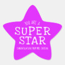 Search for superstars stickers Congratulations
