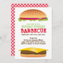 Search for cheeseburger invitations Cookout