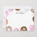 Search for sprinkles note cards Doughnut