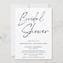 Search for navy and white bridal shower invitations Modern