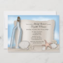 Search for message in a bottle invitations Elegant