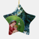 Search for mother and child christmas tree decorations Vintage