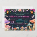 Search for mushroom birthday invitations Floral