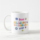 Search for preschool teacher mugs Cute