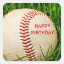 Search for happy baseball stickers Birthday