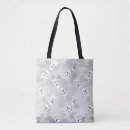 Search for crossbones tote bags Black and white