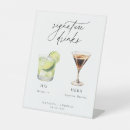 Search for signature drink signs Minimalist