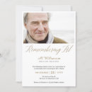 Search for memorial service death anniversary invitations Remembering
