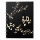 Search for music notebooks Gold