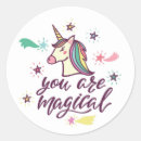 Search for unicorn quote stickers Typography