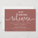 Search for rose gold rehearsal dinner invitations Rustic