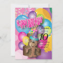 Search for happy monkey invitations Pink