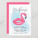 Search for flamingo pool party invitations Let's flamingle
