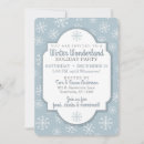 Search for contemporary christmas invitations Snowflakes