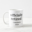 Search for retired retirement mugs Modern