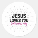 Search for know jesus stickers Bible quote