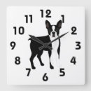 Search for boston terrier clocks Pets